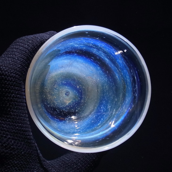 耐熱ガラス　銀河タンブラー 4枚目の画像