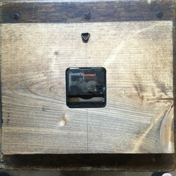 木製掛け時計(ブラック) 2枚目の画像