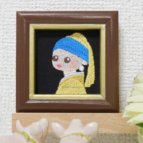 ウエディングムチ子 ～ムニュムニュブラン ～ アートフレーム かわいい ウエディングムチ子 ～ムニュムニュブラン ～ アートフレーム かわいい