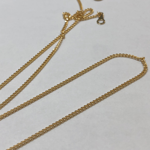 K18イエローゴールド 50cm 喜平ネックレス 新品 本物 18金 幅1mm