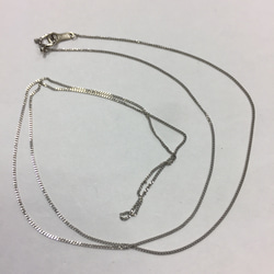 プラチナネックレス 幅1ミリ 喜平　50cm pt850 Pt850 プラチナネックレス 幅1ミリ 50cm 喜平ネックレス レディース