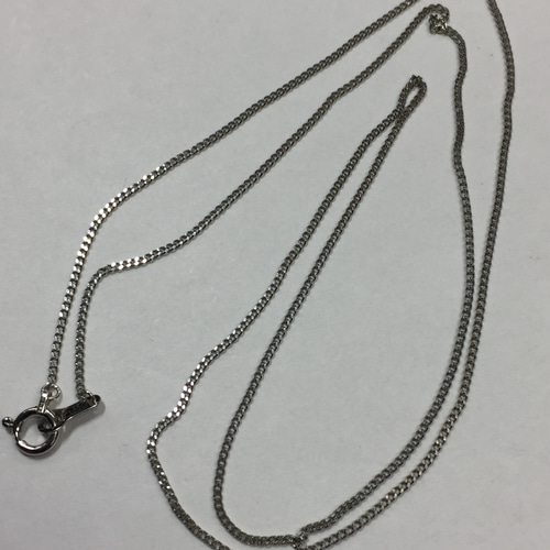 Pt850 プラチナネックレス 幅1ミリ 40cm 喜平ネックレス Pt850 プラチナネックレス 幅1ミリ 40cm 喜平ネックレス
