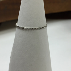 プラチナ pt850 喜平チェーンリング　2.2ミリ幅 メンズレディース兼用 プラチナ Pt850 2.2ミリ幅 指輪 喜平 チェーンリング 喜平リング