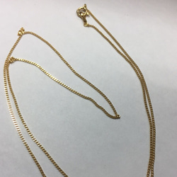 プラチナネックレス 幅1ミリ 喜平　50cm pt850 プラチナ850 喜平 2面カット シングル ネックレス 50グラム 50センチ