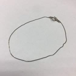 Pt850 プラチナブレスレット 喜平ブレスレット 16cm レディースM 1枚目の画像