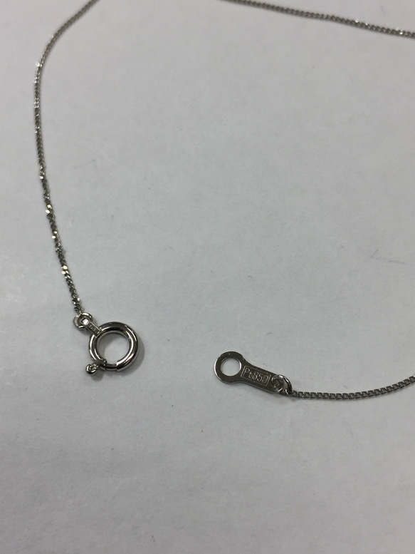 Pt850 プラチナブレスレット 喜平ブレスレット 16cm レディースM 2枚目の画像
