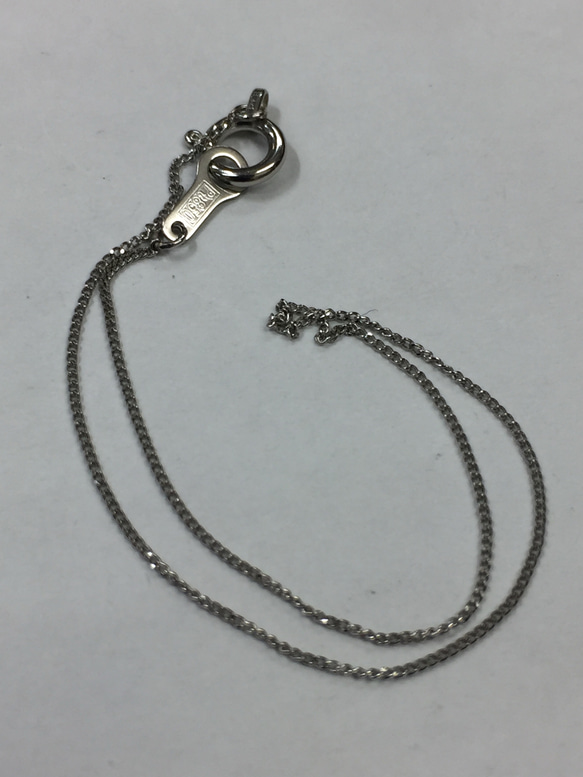 Pt850 プラチナブレスレット 喜平ブレスレット 16cm レディースM 3枚目の画像