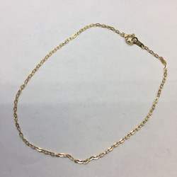 K18ブレスレット 18金ブレスレット レディースブレスレット 花
