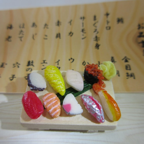 ミニチュア お寿司大ネタバージョン その他置物 Espoir 通販｜Creema  