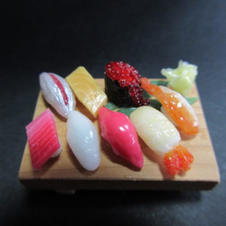 ミニチュア　お寿司大ネタバージョン 1枚目の画像