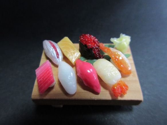 ミニチュア　お寿司大ネタバージョン 1枚目の画像