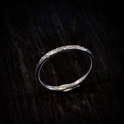 tiny ring ［minamo/シルバー］（送料無料） 2枚目の画像