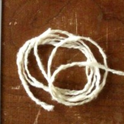 ガラ紡糸　■100g巻　【パープル】　＜双糸＞ 2枚目の画像
