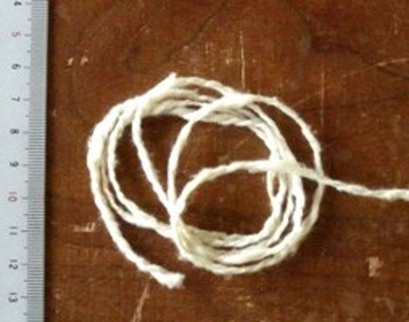 ガラ紡糸　■100g巻　【パープル】　＜双糸＞ 2枚目の画像