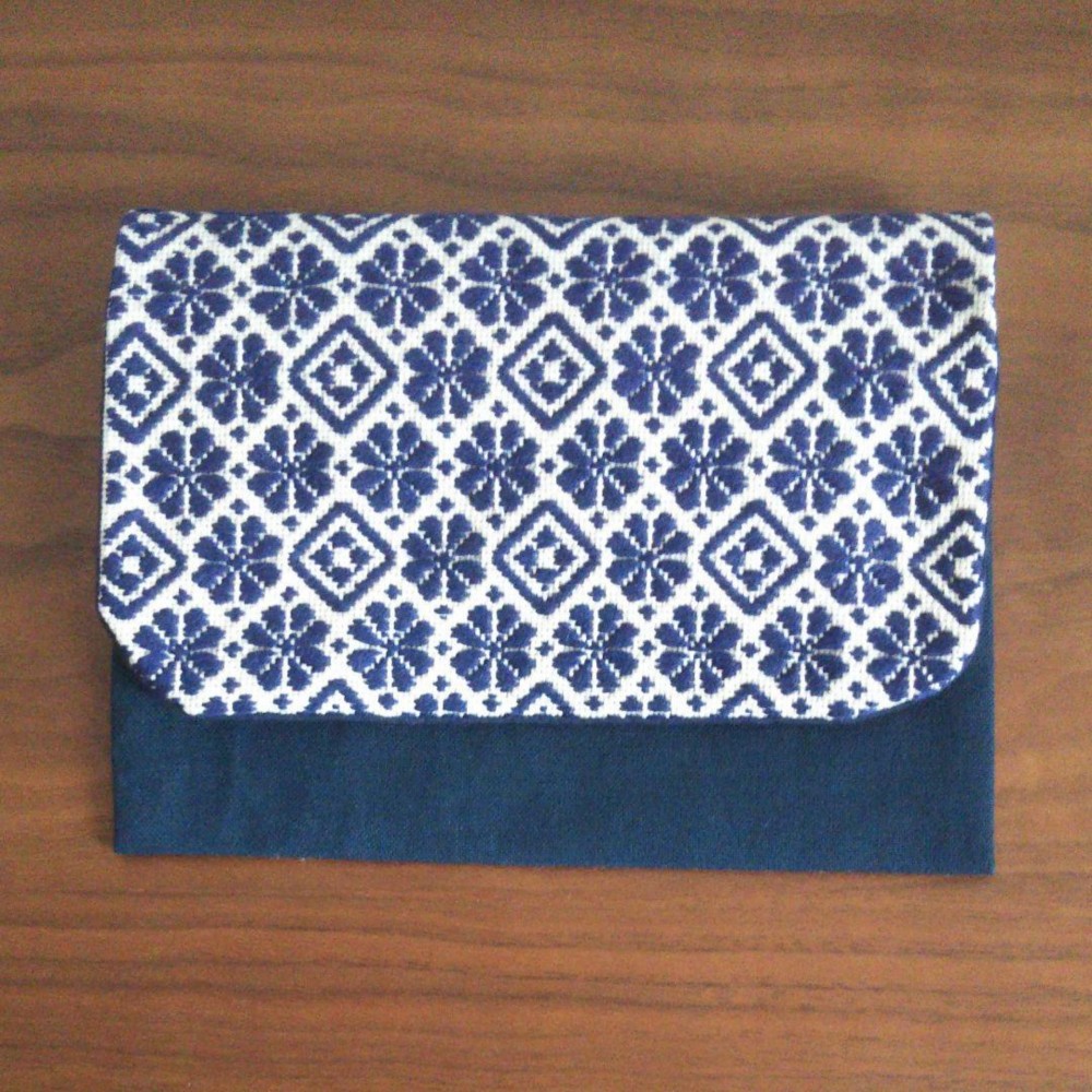 こぎん刺し♪ハンドメイド♪通帳や御朱印帳の収納に♡ 高見え 