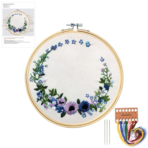 送料無料】☆フランス刺繍スターターキット⑩☆ キット oriori