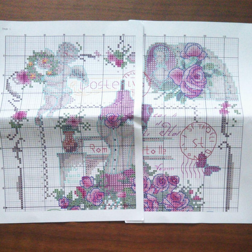 送料無料】☆ローズドレス☆クロスステッチ刺繍キット キット oriori