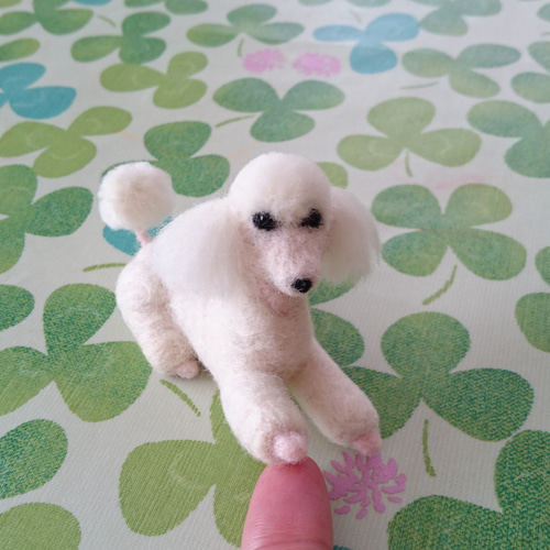オーダー品 羊毛フェルト犬