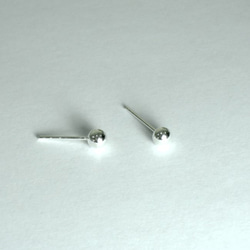 球球純銀耳環 #01 sterling silver earrings 手作創意飾品 handmade jewelry 第7張的照片