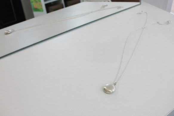 鎔融系列純銀項鍊 #02 sterling silver necklace 手作飾品 handmade jewelry 第4張的照片