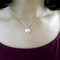 鎔融系列純銀項鍊 #02 sterling silver necklace 手作飾品 handmade jewelry 第7張的照片
