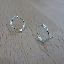 炫雅系列彩紋耳環 #1 sterling silver earrings 手作創意飾品 handmade jewelry 第3張的照片