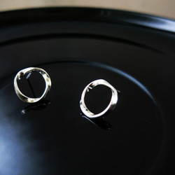 炫雅系列彩紋耳環 #1 sterling silver earrings 手作創意飾品 handmade jewelry 第4張的照片