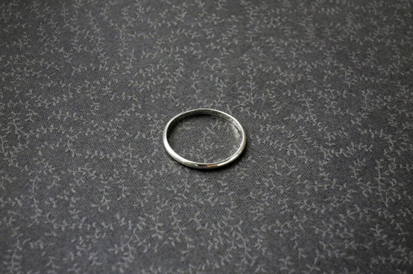 極簡系列純銀戒指 #01 sterling silver ring 手作創意飾品 handmade jewelry 第3張的照片