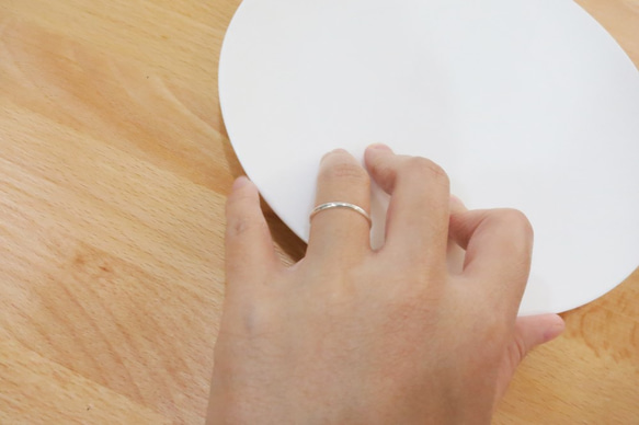 極簡系列純銀戒指 #01 sterling silver ring 手作創意飾品 handmade jewelry 第9張的照片