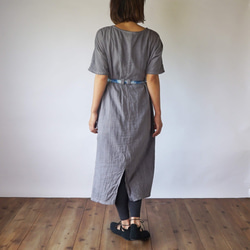 「夏日福袋」2way切換紗裙+發巾/灰色搭配 第6張的照片