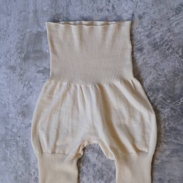 【福袋】溫暖厚實洋裝/米色+本色棉緊身褲 第8張的照片
