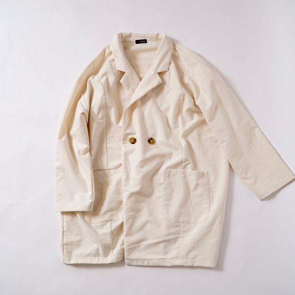 Daruma Cocoon Jacket / Genri / Mikawa Textile 第8張的照片