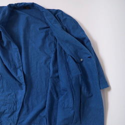Daruma Cocoon Jacket / 藍色 / Mikawa Textile 第7張的照片