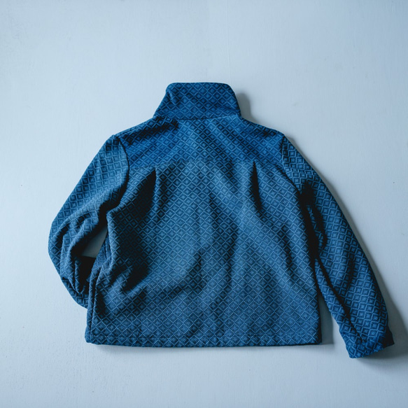 Erigawari Blouson / 第四藍色 / Mikawa Cotton Sashiko Ori 第3張的照片