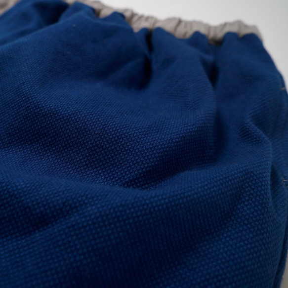 【福袋】休閒開衫-UMIBE-海軍藍+繭形裹身裙長/靛藍 第8張的照片