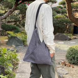 單肩包/NIJI/三川棉刺子編織 第3張的照片