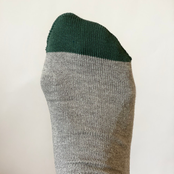 【2雙裝】男士棉襪/3色/25-27cm 第5張的照片