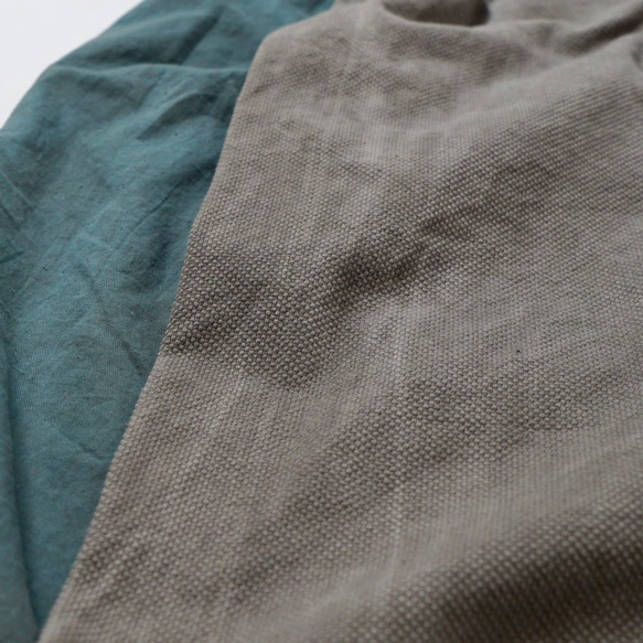 【福袋】寬鬆紗布T卹/米白+繭裙長/灰色 第8張的照片
