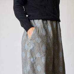 氣球褲/Nemuriimo 灰色/Mikawa Textile 第7張的照片