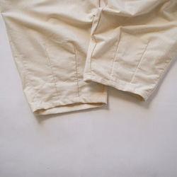 【福袋】刺繡荷葉袖T卹/粉米色+盆譚褲/本色 第6張的照片