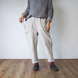 UZUiRO キャンプワークパンツ/三河木綿 刺し子織　ネイビー キャンプワークパンツ | ネイビー - UZUiRO/公式オンラインショップ