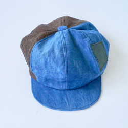 Casquette Indigo x Tweed / ito maki maki x UZU 第1張的照片