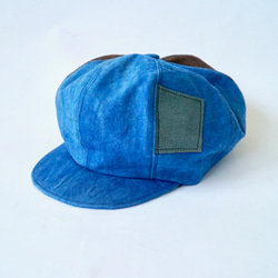 Casquette Indigo x Tweed / ito maki maki x UZU 第6張的照片