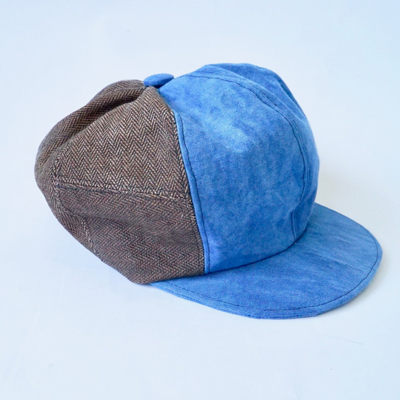 Casquette Indigo x Tweed / ito maki maki x UZU 第8張的照片