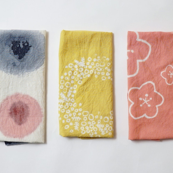 手巾/櫻花、含羞草、圓點/Chita Momen 第1張的照片