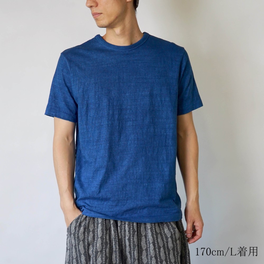 吊り編みスラブTシャツ/4カラー/和歌山県産 ニット編生地