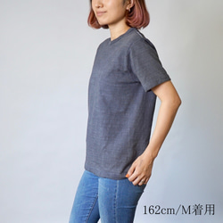 吊り編みスラブTシャツ/4カラー/和歌山県産 ニット編生地 4枚目の画像