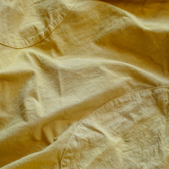 休閒連衣裙/黃色/三河紡織 第6張的照片