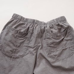 脆皮戶外半褲/灰色/Enshu Textile 第5張的照片