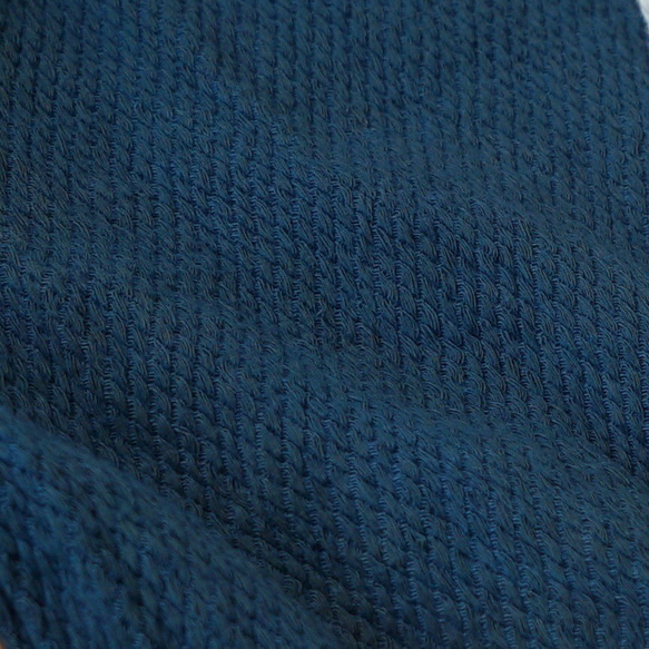 保暖厚裙（藍色）+羽織長袍（芥末色）2件套 第8張的照片